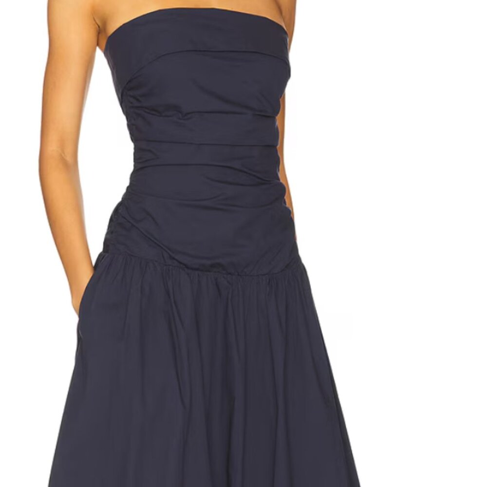 Band of the Free | Drop Waist Navy Blue Dress Size L